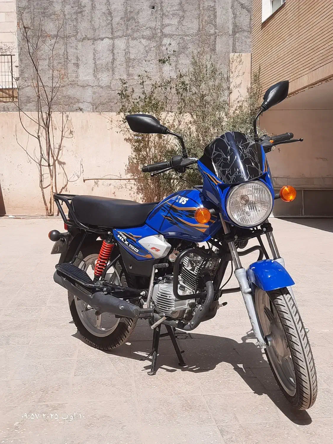 tvs hlx 150|موتورسیکلت|قم, زنبیل آباد|دیوار