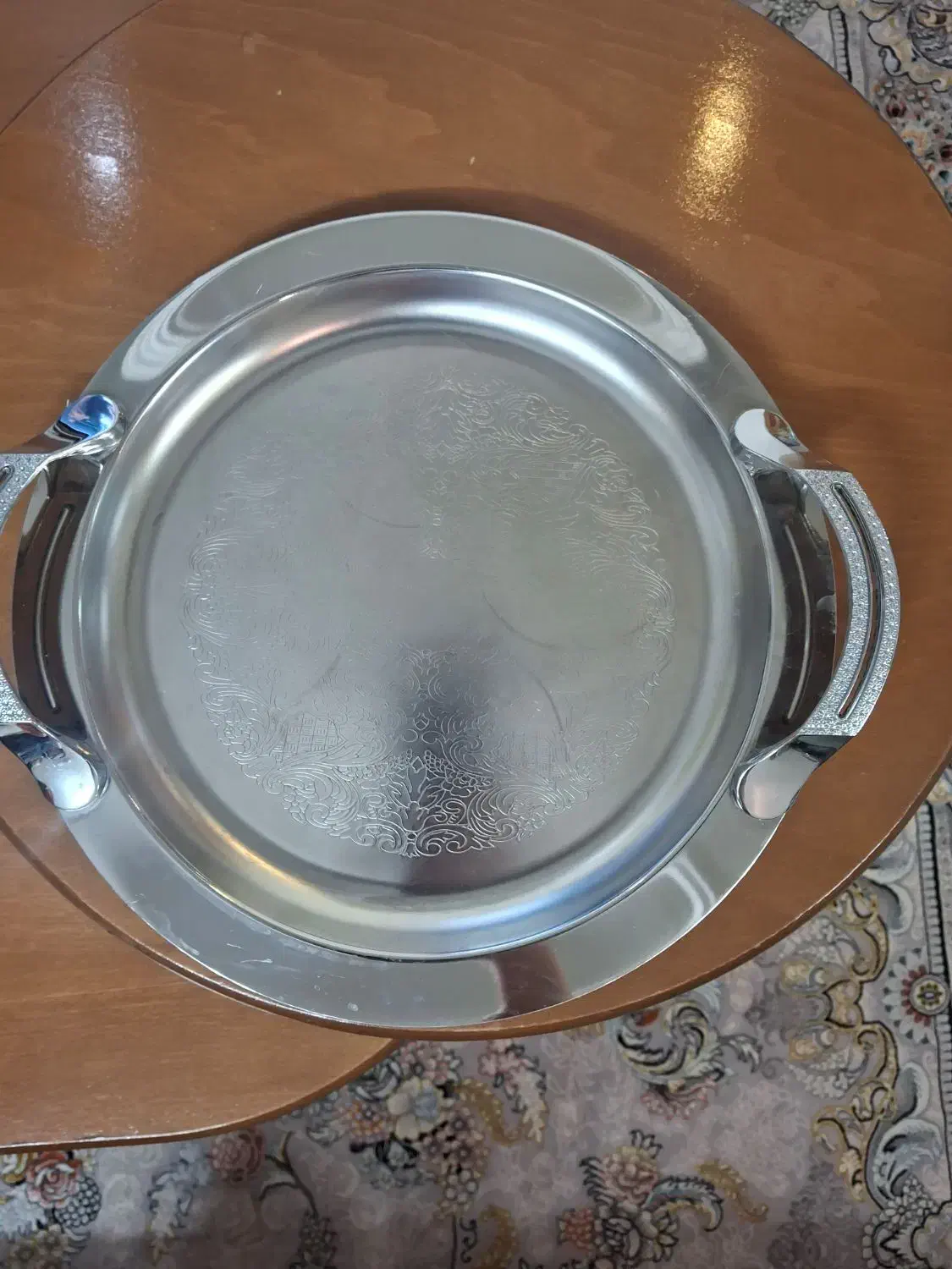 سینی چایخوری|ظروف سرو و پذیرایی|قرچک, مهدیه|دیوار