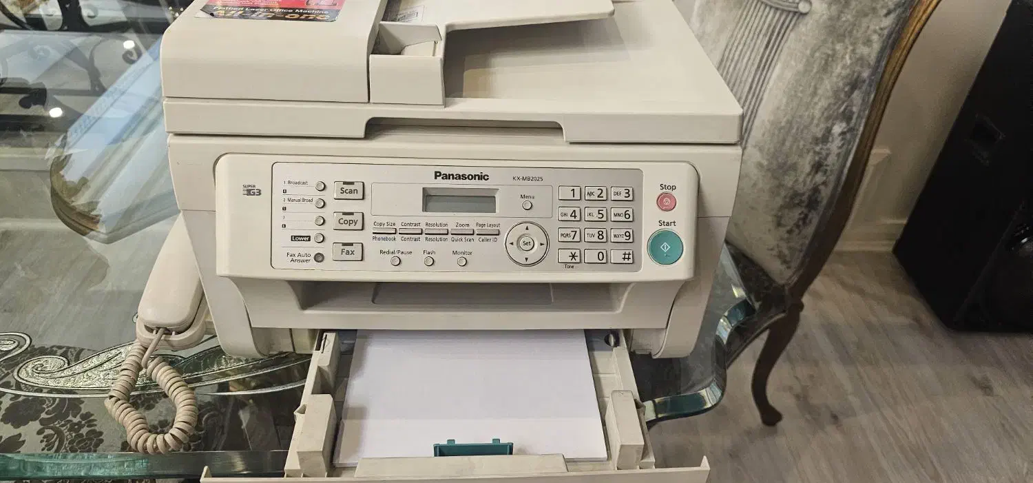پرینتر چندکاره پاناسونیک ۴کاره|پرینتر، اسکنر، کپی، فکس|تهران, محمودیه|دیوار