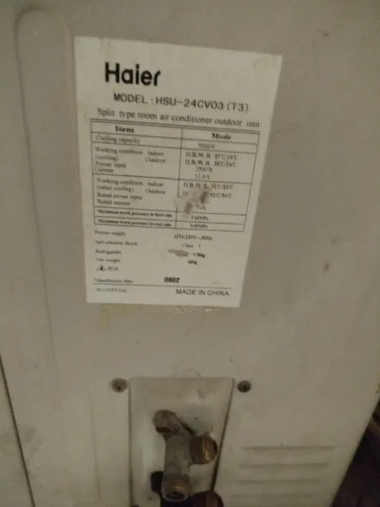 کولر اسپیلت ۲۴هزار|کولر گازی و فنکوئل|خورموج, |دیوار