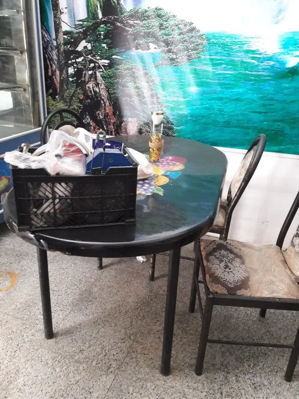 میز وصندلی غذا خوری وهمبرگر زن وترازوی دو کفه ای|میز و صندلی غذاخوری|اسلامشهر, مظفریه|دیوار