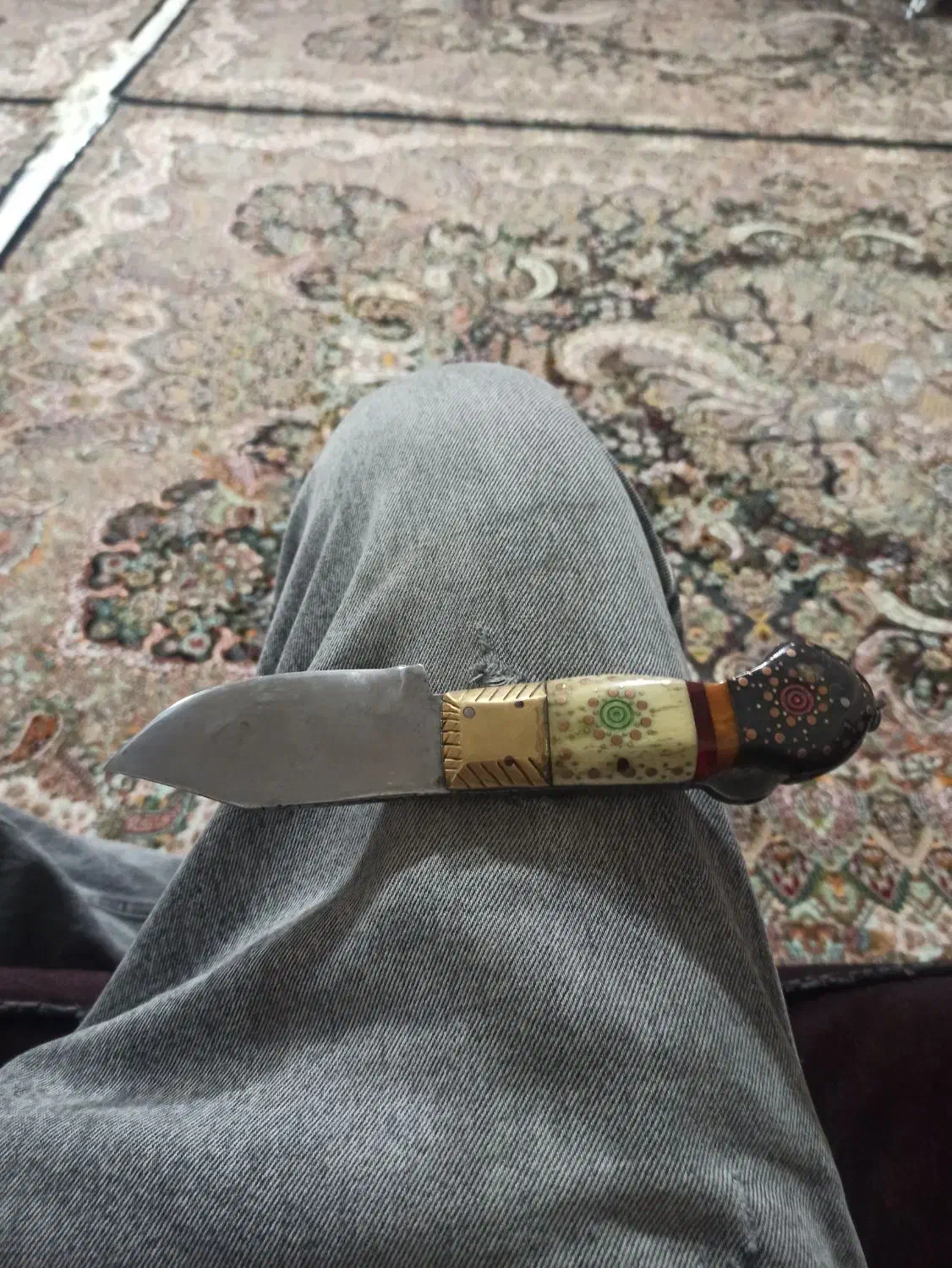 چاقوی دست ساز بهنام|کلکسیون اشیاء عتیقه|ارومیه, |دیوار