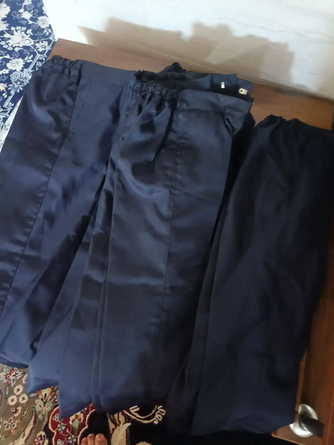 فروش تعدادی شلوار سورمه ای فرم مدرسه|لباس|اهرم, |دیوار