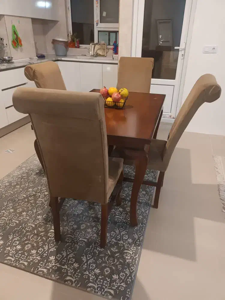 میز نهار خوری 4نفره|میز و صندلی غذاخوری|الوند, |دیوار