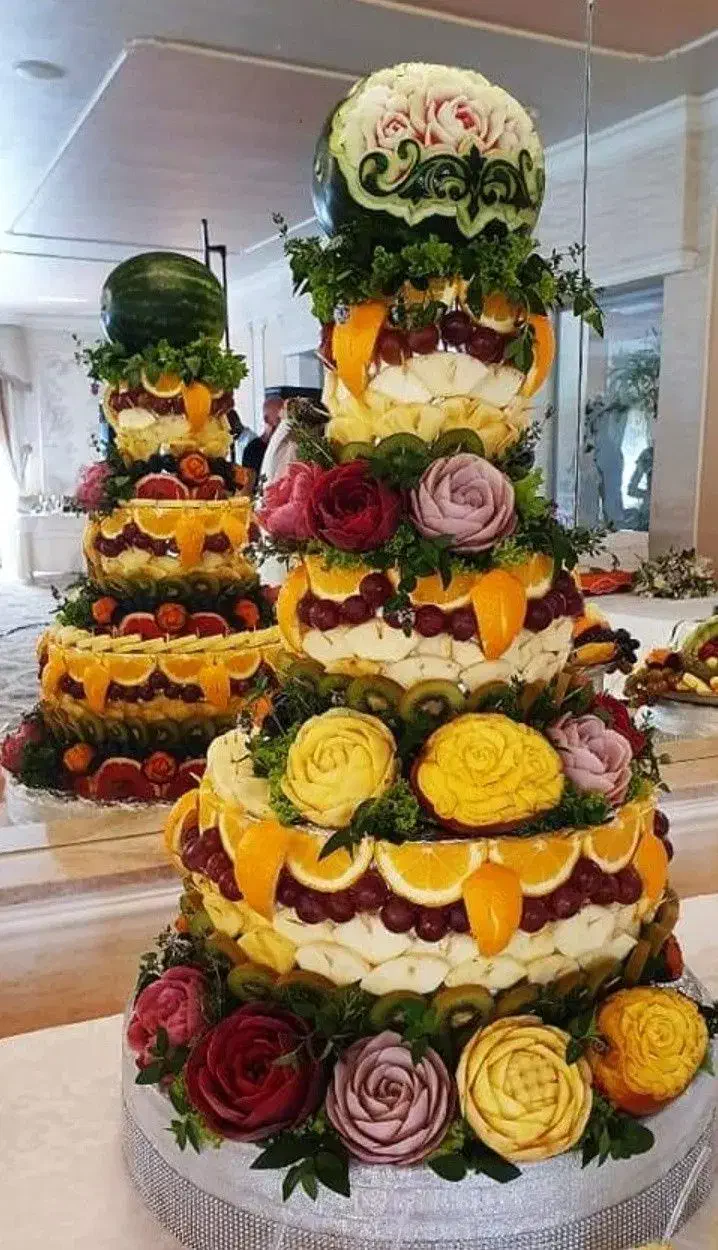 میوه آرایی و گل آرایی شب یلدا و عروس|خدمات پذیرایی، مراسم|چهارباغ, |دیوار