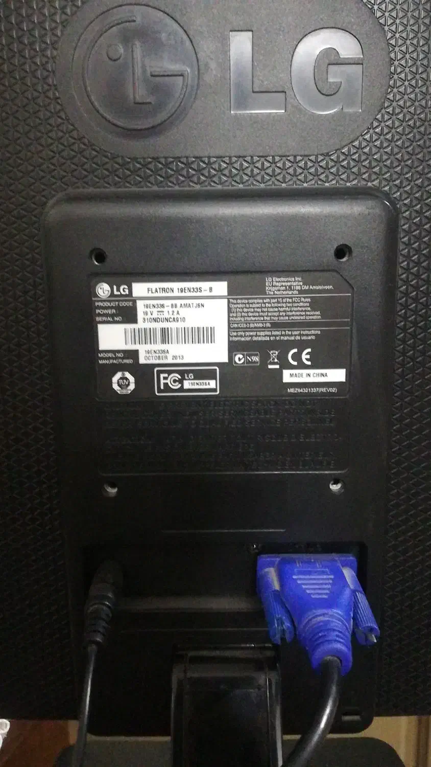 مانیتور ال جی 19 اینچ|قطعات و لوازم جانبی رایانه|زنجان, |دیوار