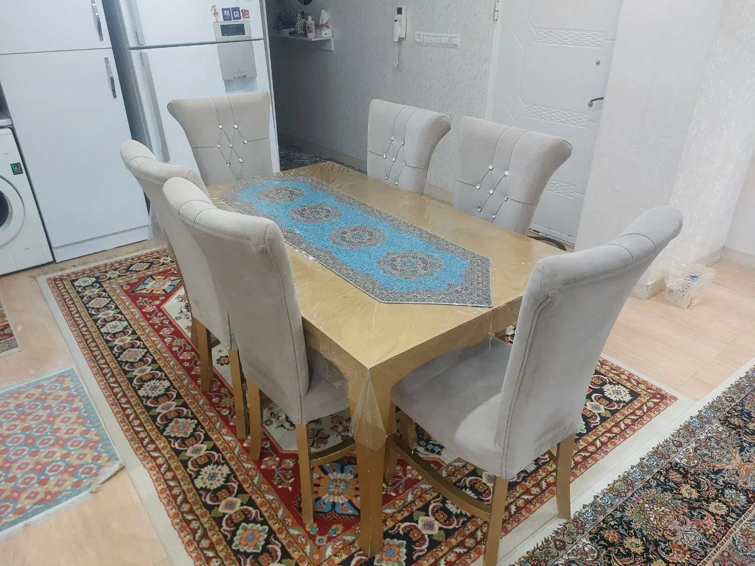 فروش میز ناهار خوری ۶ نفره|میز و صندلی غذاخوری|تالش, هشتپر|دیوار