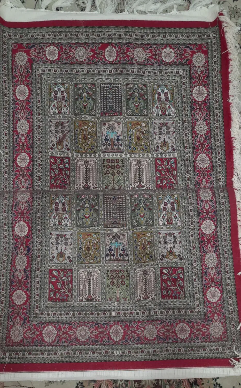 دارقالی|فرش|قم, میرزائیه|دیوار