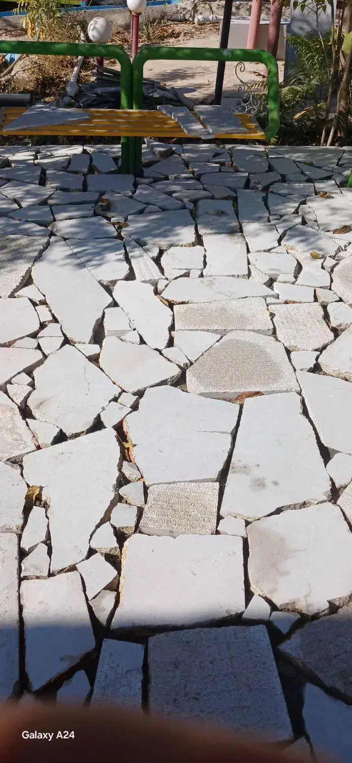 سنگ فرش لاشه|مصالح و تجهیزات ساختمان|شیراز, فاضل|دیوار