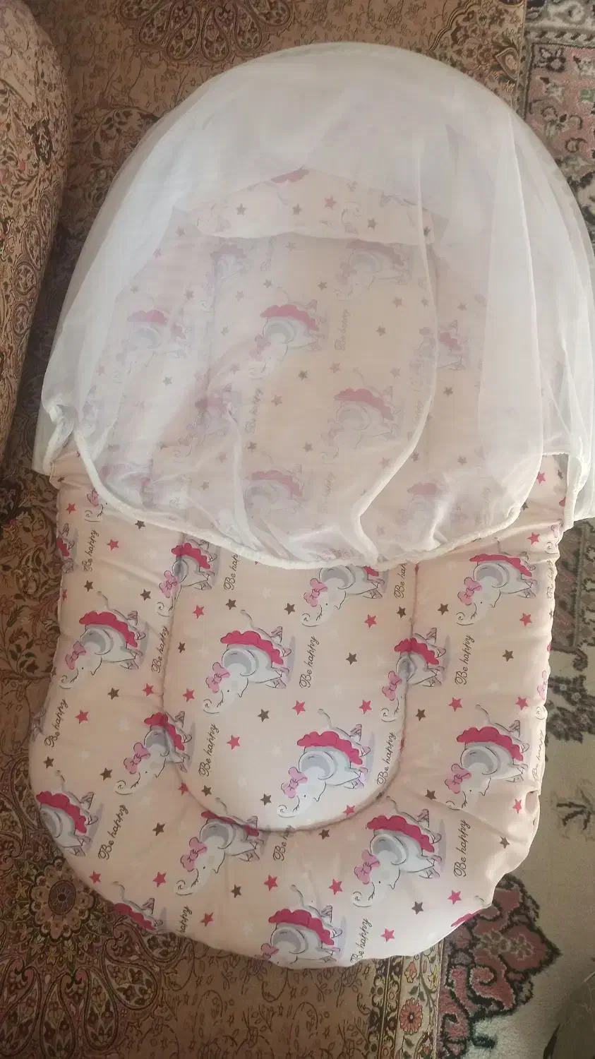 پشه بند  اصلا استفاده نشده سالم همراه با کاور|اسباب و اثاث بچه|گناباد, |دیوار