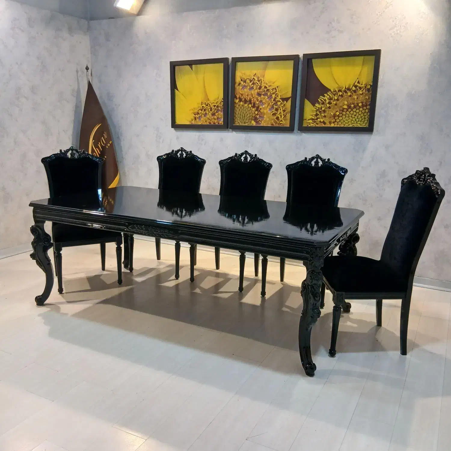 میز نهار خوری۸ نفره|میز و صندلی غذاخوری|پردیس, شهرک صنعتی خرمدشت فاز ۷|دیوار