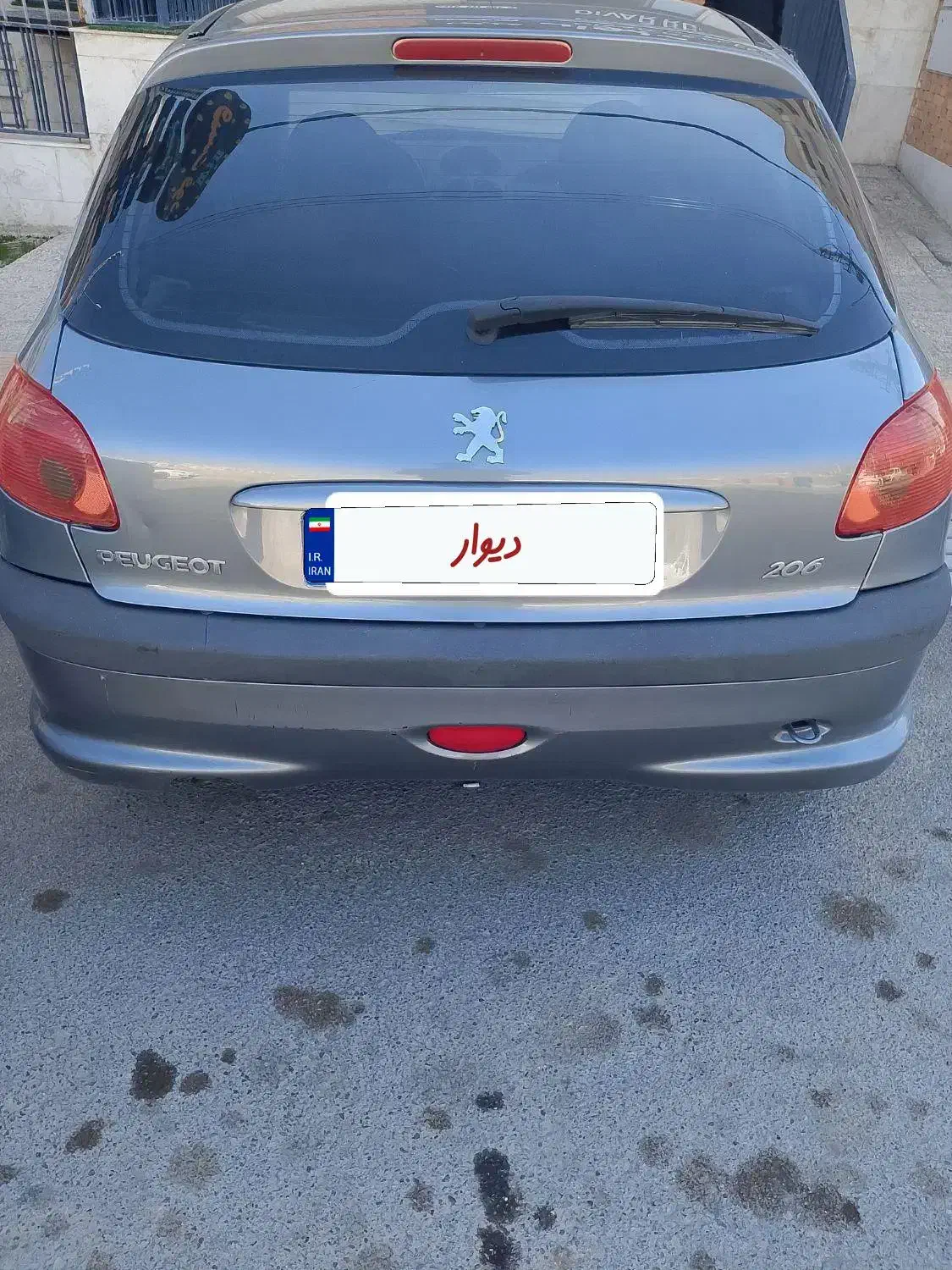 ۲۰۶ تیپ ۵ خونگی|خودرو سواری و وانت|شیراز, شهرک بهشتی|دیوار