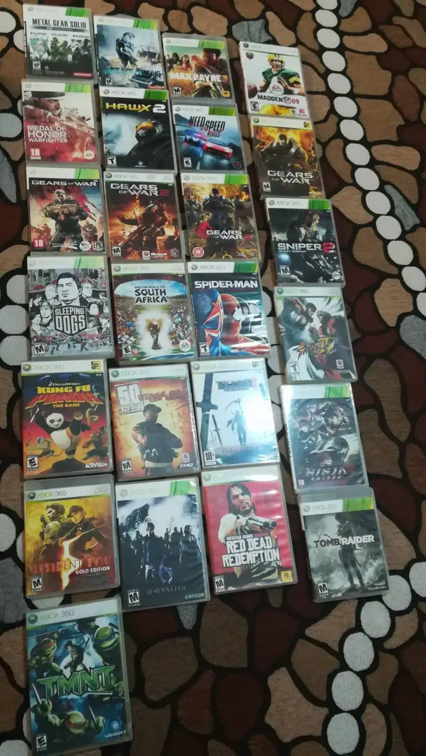 تعداد 71 عدد دیسک بازی xbox 360|کنسول، بازی ویدئویی و آنلاین|تهران, شیخ هادی|دیوار