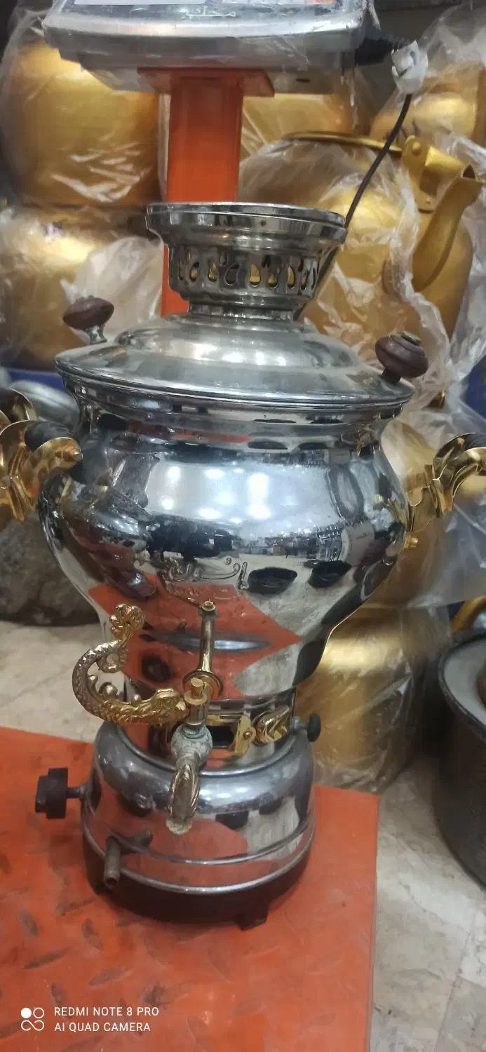 سماور دست دوم|سماور، چای‌ساز، قهوه‌ساز|خمینی‌شهر, |دیوار