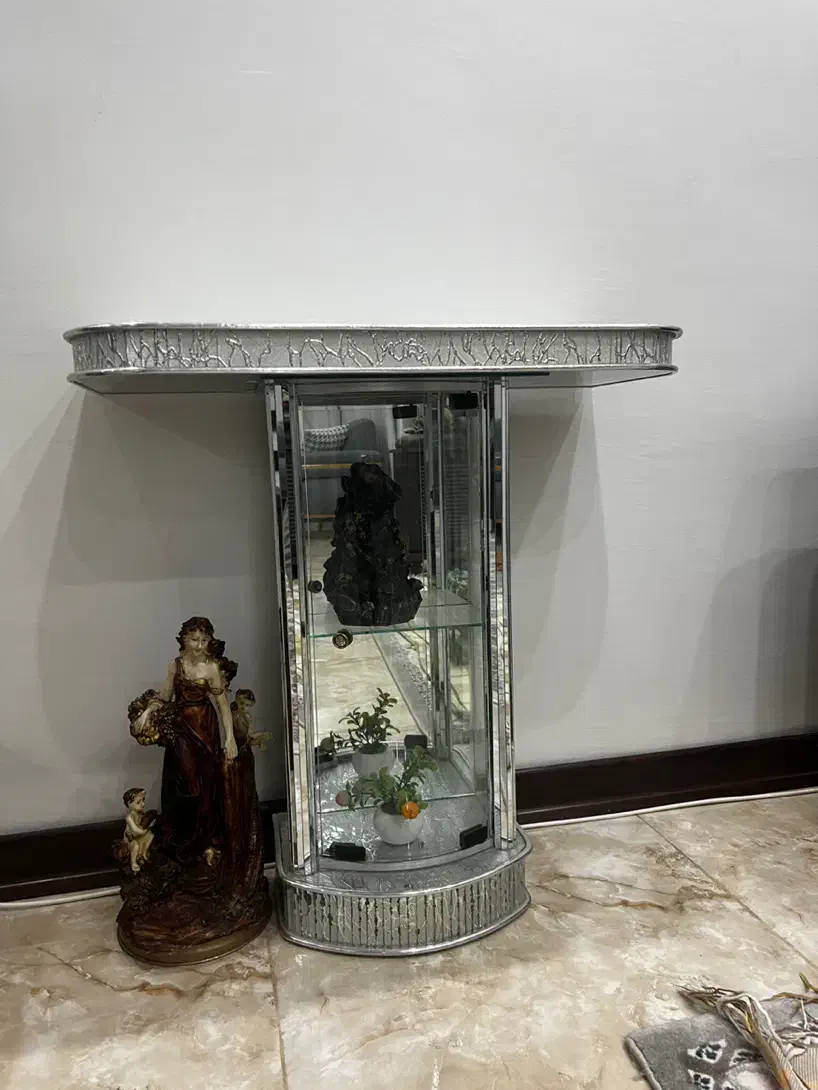 میز آینه شمعدان|بوفه، ویترین، کنسول|اصفهان, خرم|دیوار