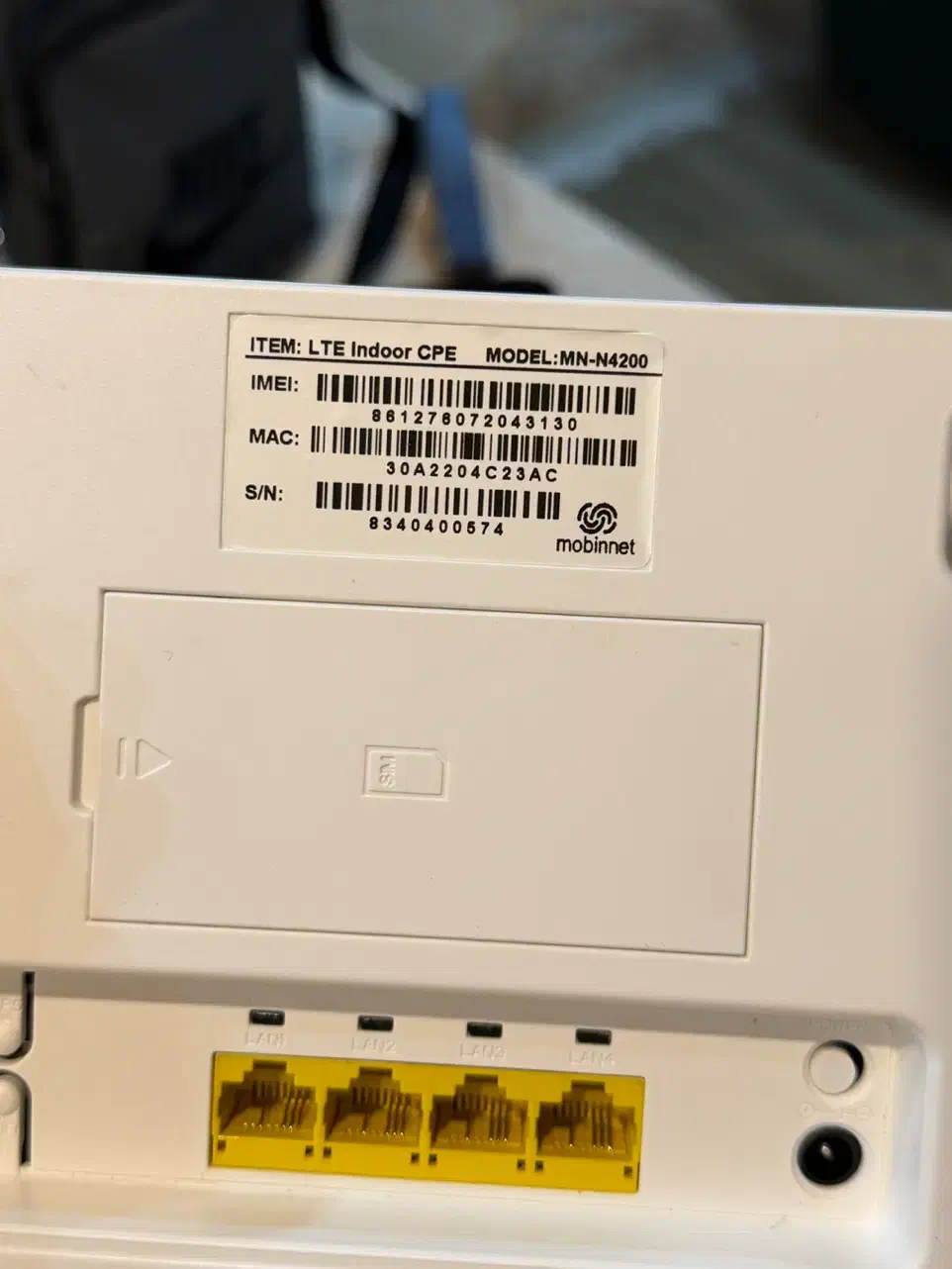 مودم ۴۲۰۰ مبین نت با ۲۰۰ گیگ اینترنت|مودم و تجهیزات شبکه|لاهیجان, گلستان|دیوار