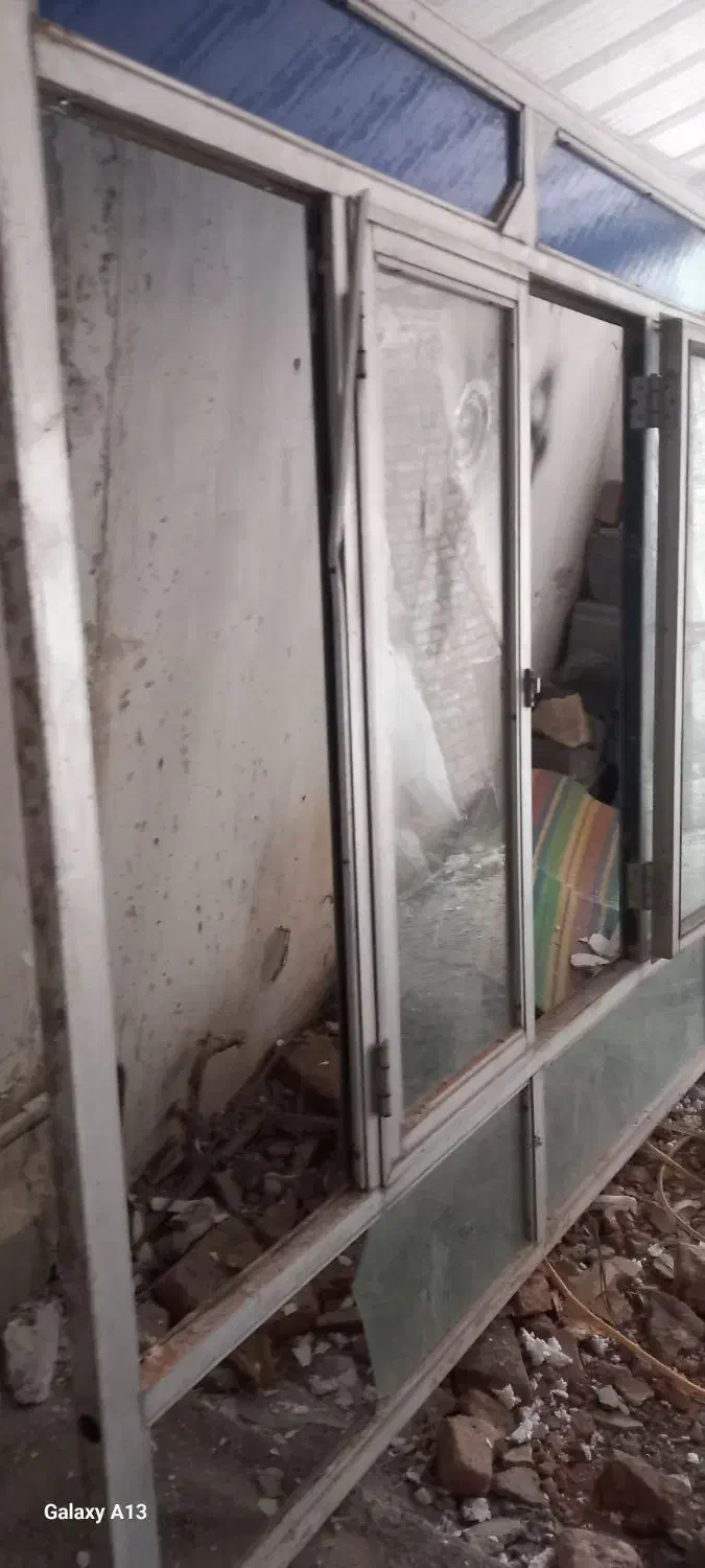 پنجره آلومینیومی۲×۲.۵|مصالح و تجهیزات ساختمان|ایلخچی, |دیوار