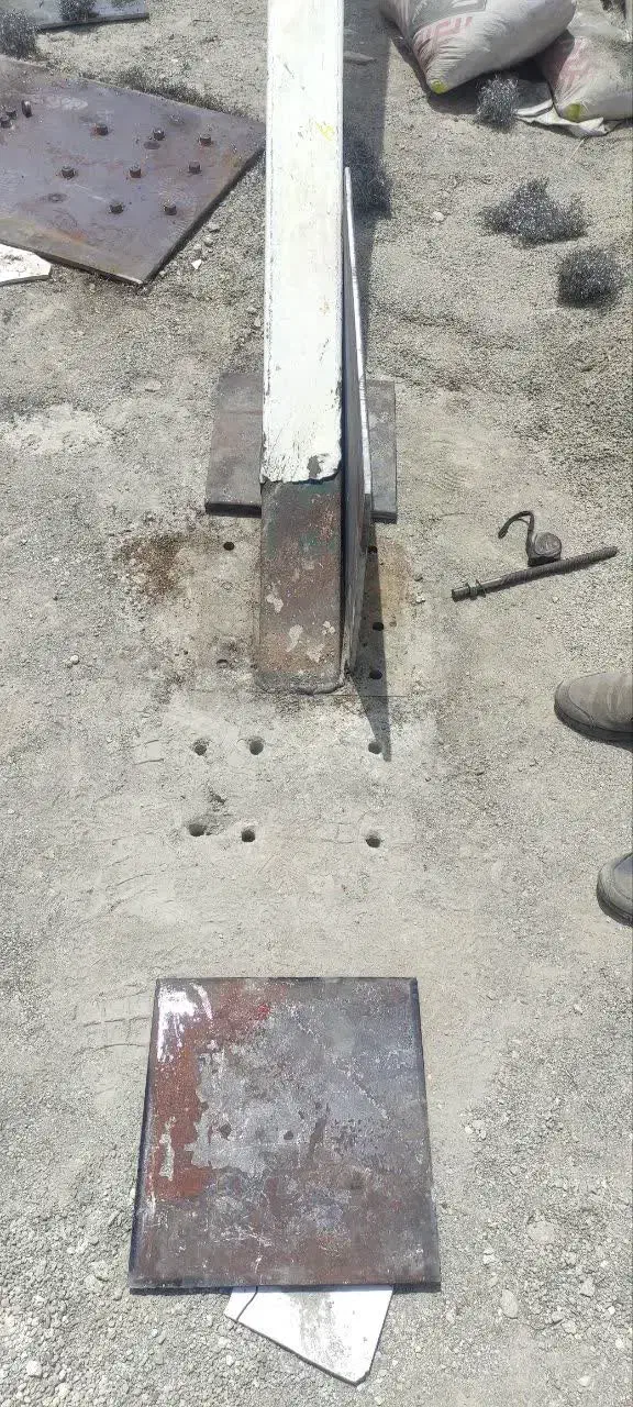 کاشت میلگرد.ریشه وصفحه بولت|خدمات پیشه و مهارت|رشت, پورسینا|دیوار