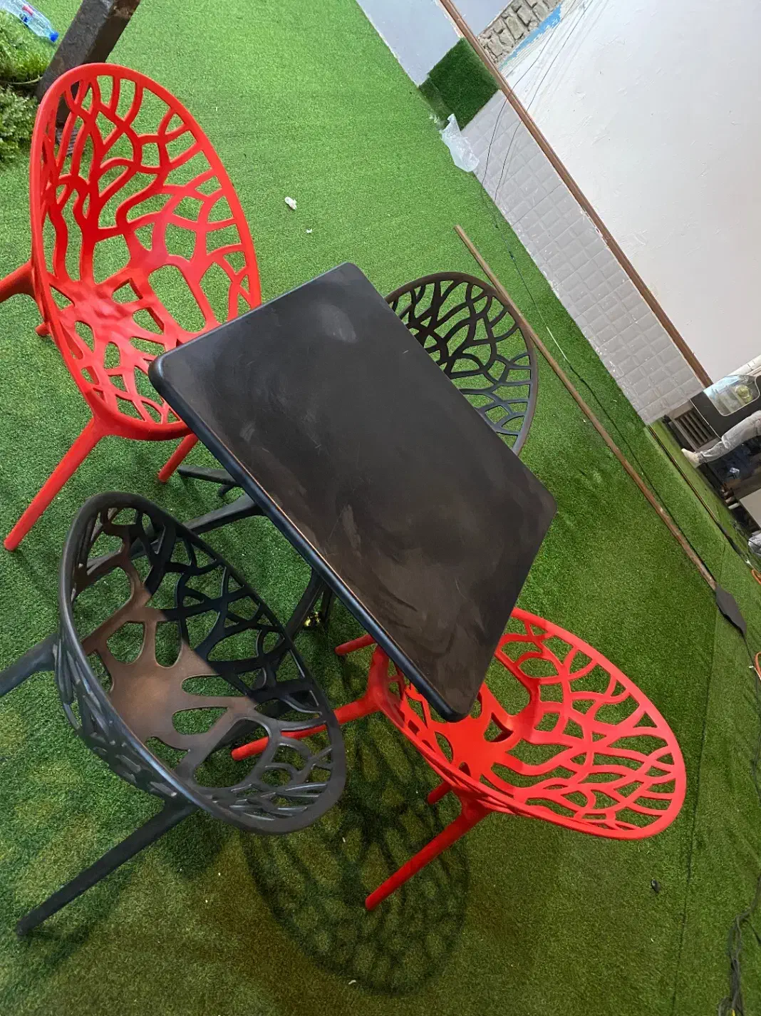 میز و صندلی طرح شاخه و برگی|میز و صندلی غذاخوری|آمل, |دیوار