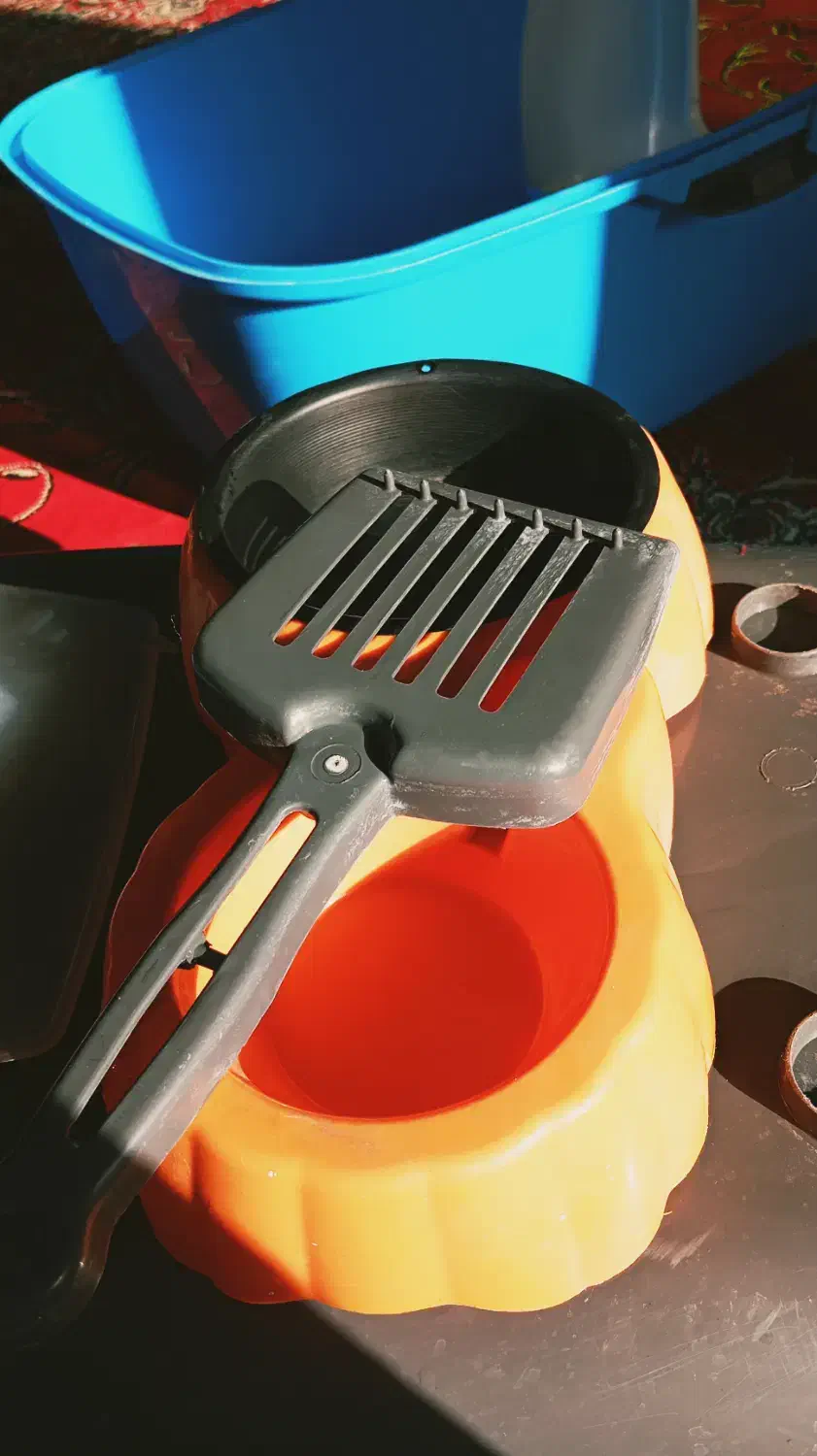 خانه خاک مسقف در دار گربه+لوازم گربه|لوازم جانبی حیوانات|قم, قم نو|دیوار