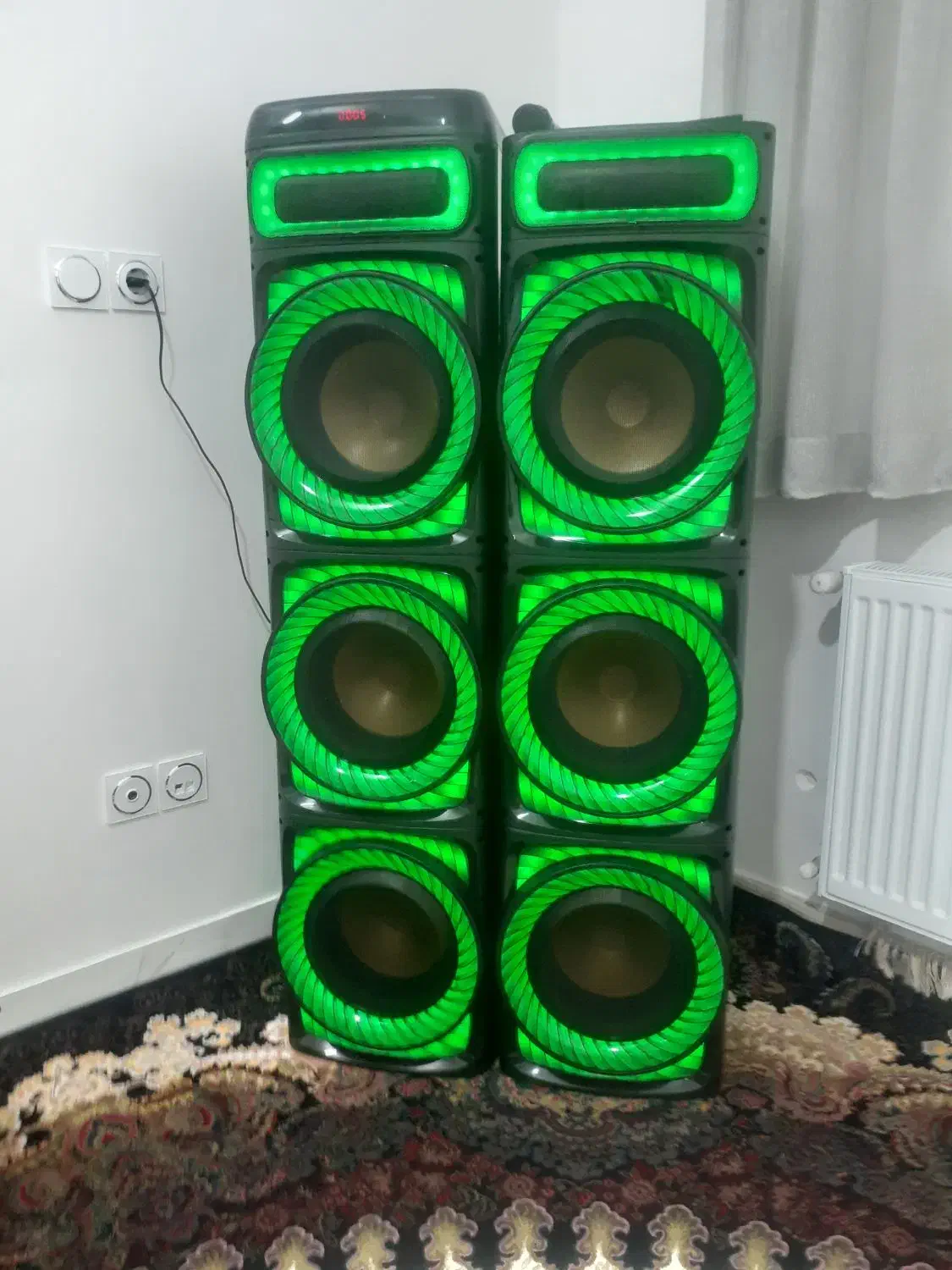 دو عدد باند سینما خانوداه بزرگ با میکروفن و کنترل|سیستم صوتی خانگی|بیرجند, |دیوار