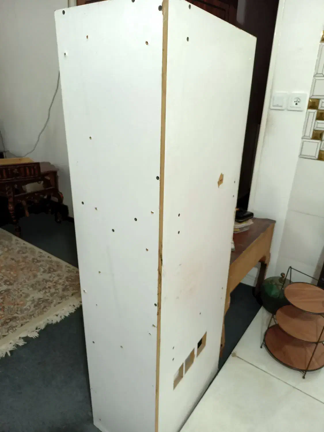 کمد  قفسه|کتابخانه، شلف، قفسه‌های دیواری|قم, قلعه کامکار|دیوار