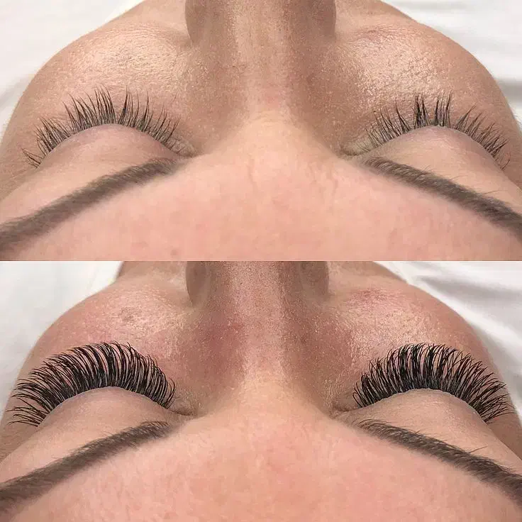 اکستنشن مژه و لیفت و لمینیت ابرو|خدمات آرایشگری و زیبایی|نوشهر, |دیوار