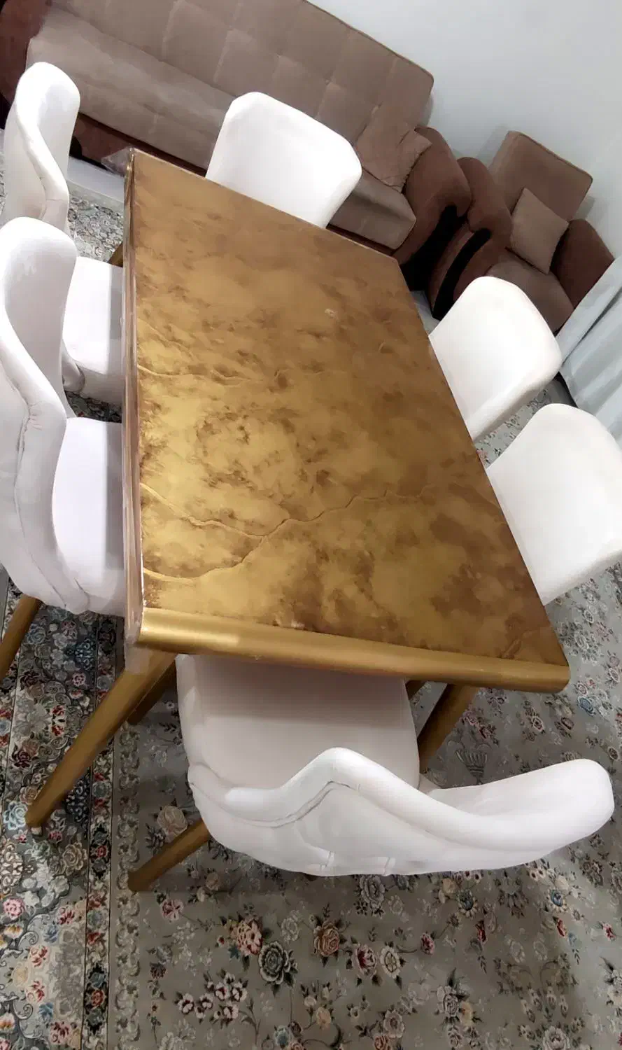 میز نهارخوری ۶نفره در حد صفر|میز و صندلی غذاخوری|سردشت, |دیوار