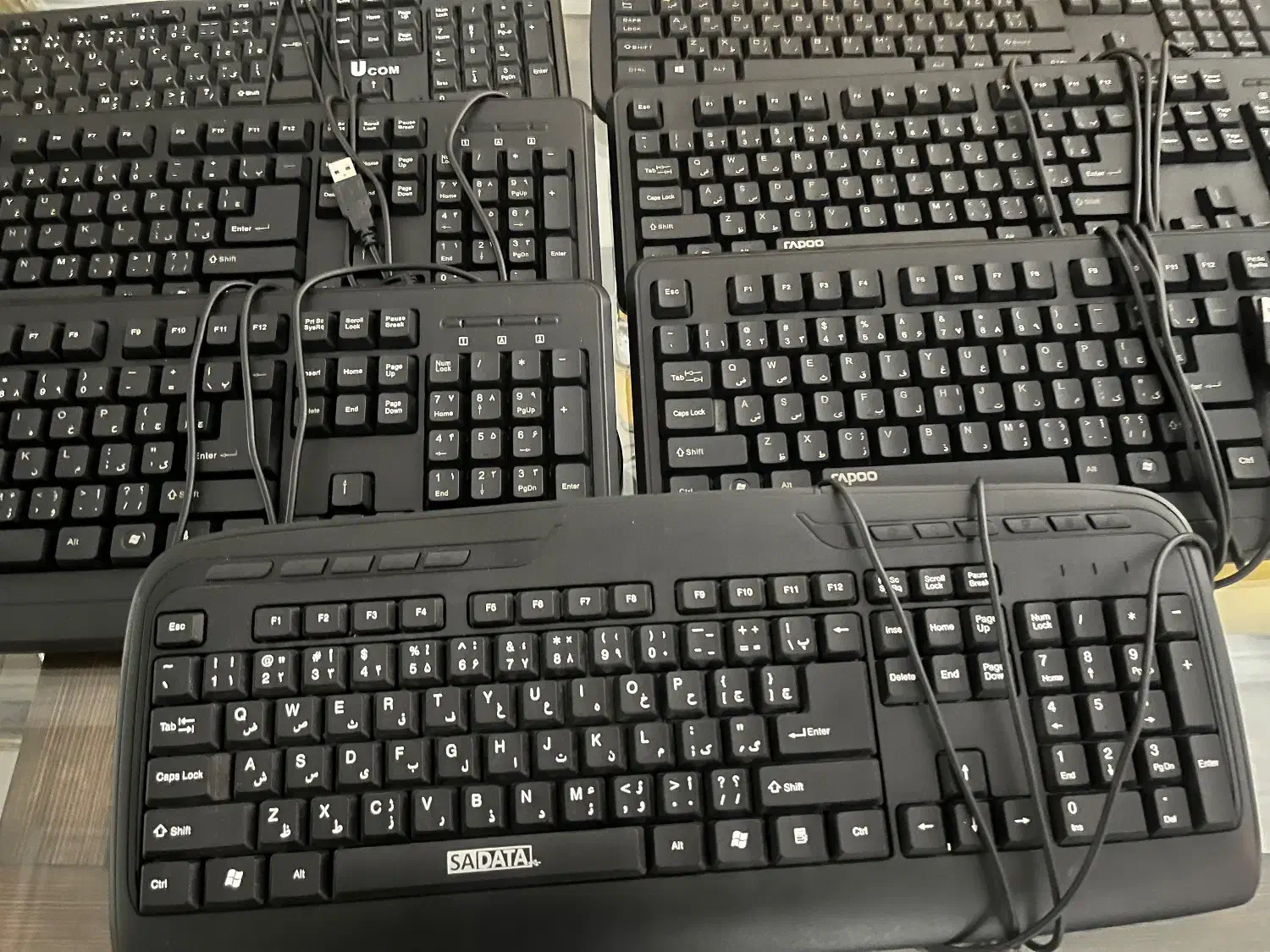 انواع کیبورد های سالم در حد نو|قطعات و لوازم جانبی رایانه|تهران, حکیمیه|دیوار