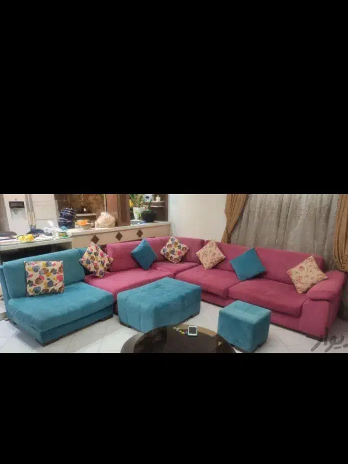 مبل هفت نفره|مبلمان خانگی و میز عسلی|پردیس, فاز ۴|دیوار