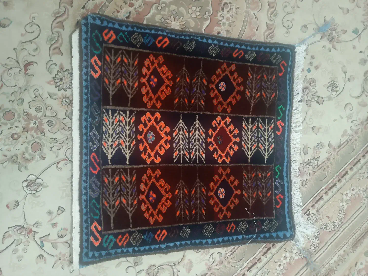 قالیچه|فرش|خرم‌آباد, |دیوار