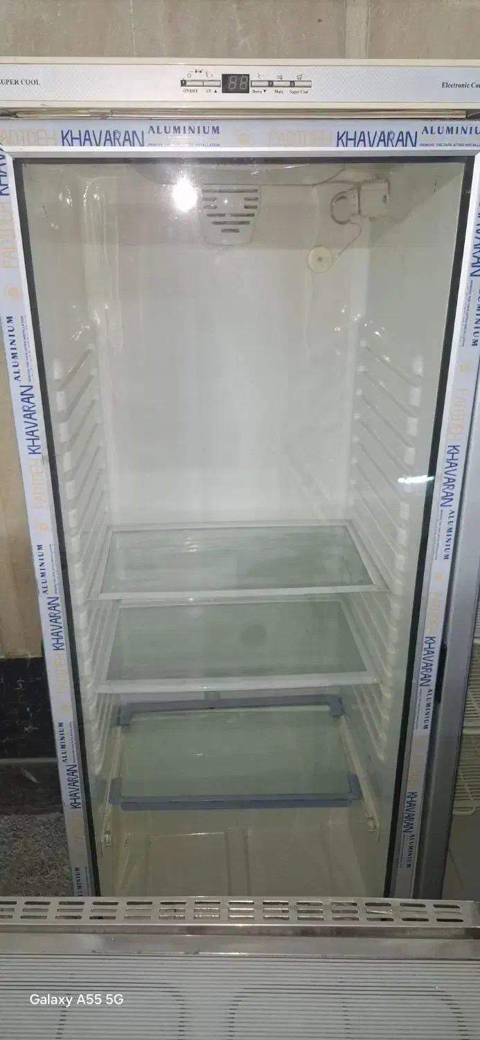 یخچال درب شیشه ای 15فوت خارجی|یخچال و فریزر|تهران, جوادیه تهرانپارس|دیوار