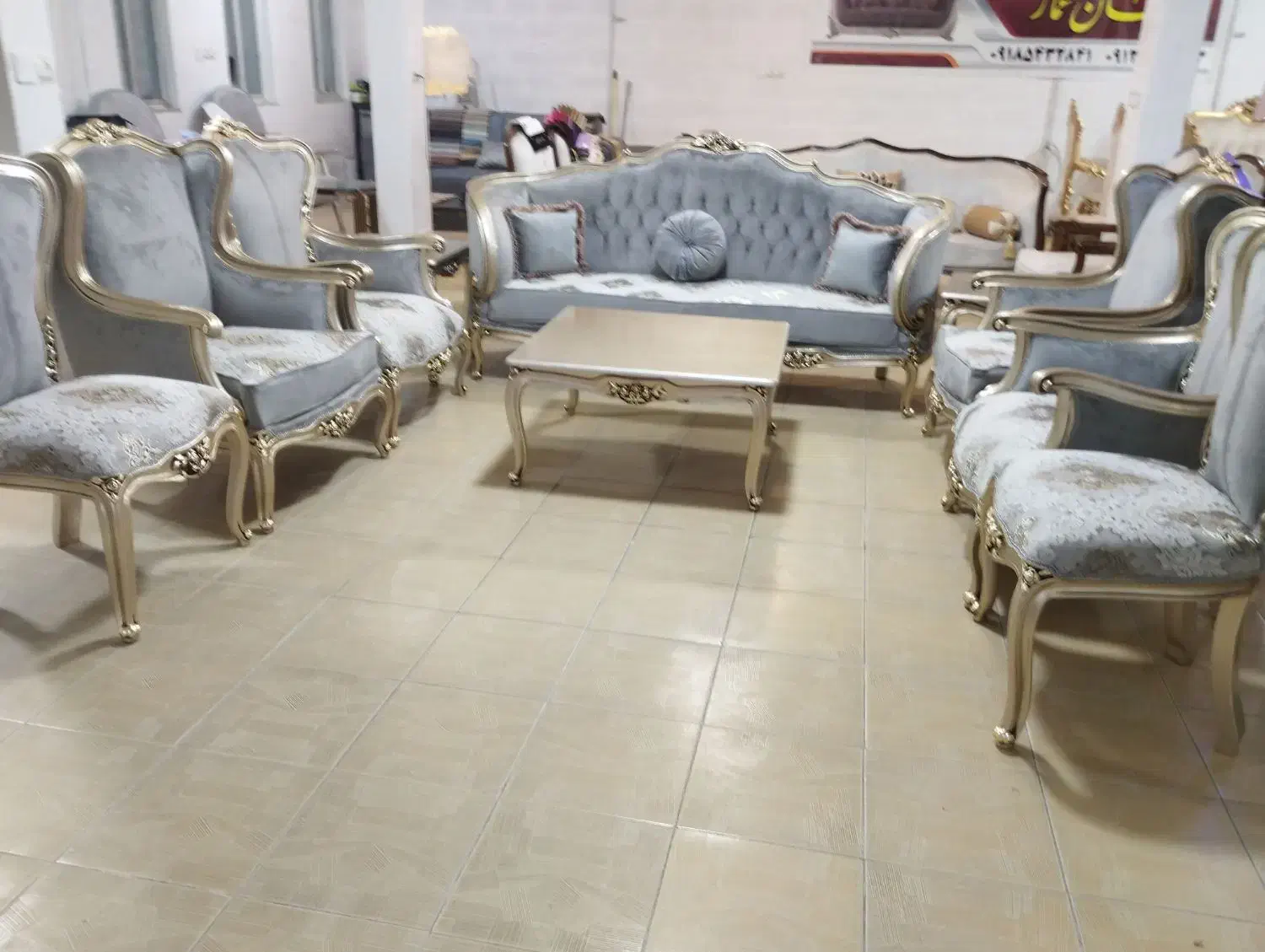 تولید انواع مبل کلاسک و فرانسوی.  سرویس خواب|مبلمان خانگی و میز عسلی|کنگاور, |دیوار