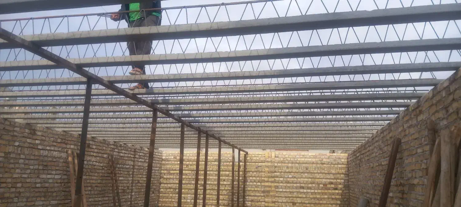 اجرای سقف تیرچه بلوک اجرای پله بتنی|مصالح و تجهیزات ساختمان|یزد, |دیوار