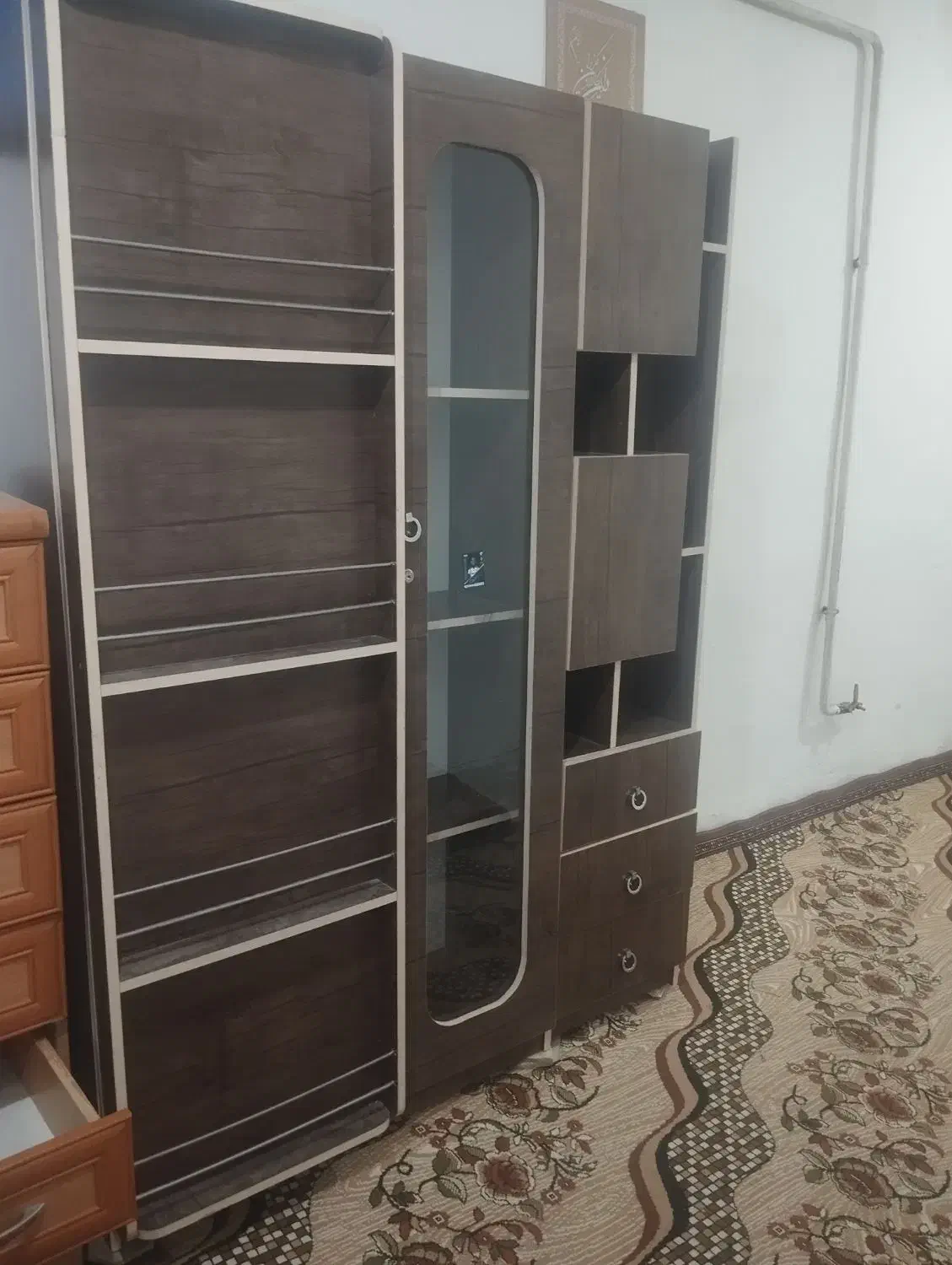 کمد بچه 3تیکه کاملا نوو|اسباب و اثاث بچه|اشترینان, |دیوار