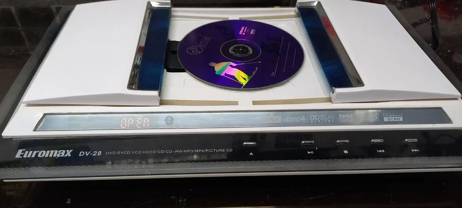DVD+DiVX یورومکس|پخش‌کننده DVD و ویدیو|مشهد, خواجه ربیع|دیوار