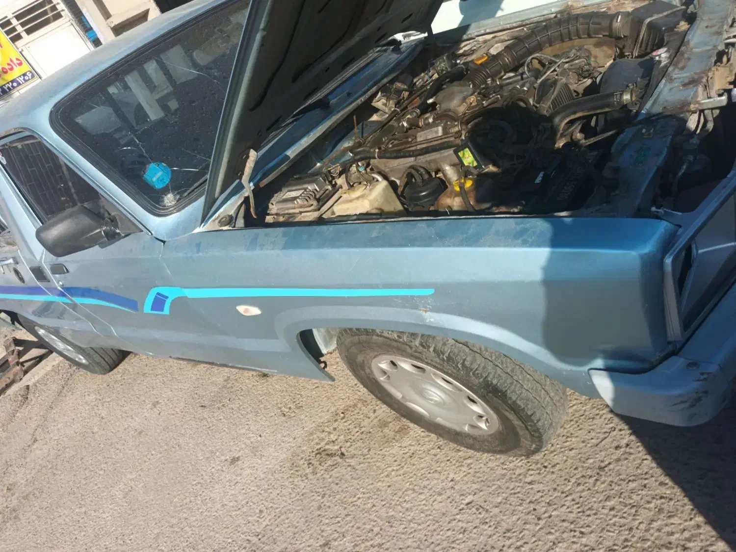 مزدا وانت 2000مدل 89 دوگانه سوز دستی|خودرو سواری و وانت|گنبد کاووس, |دیوار