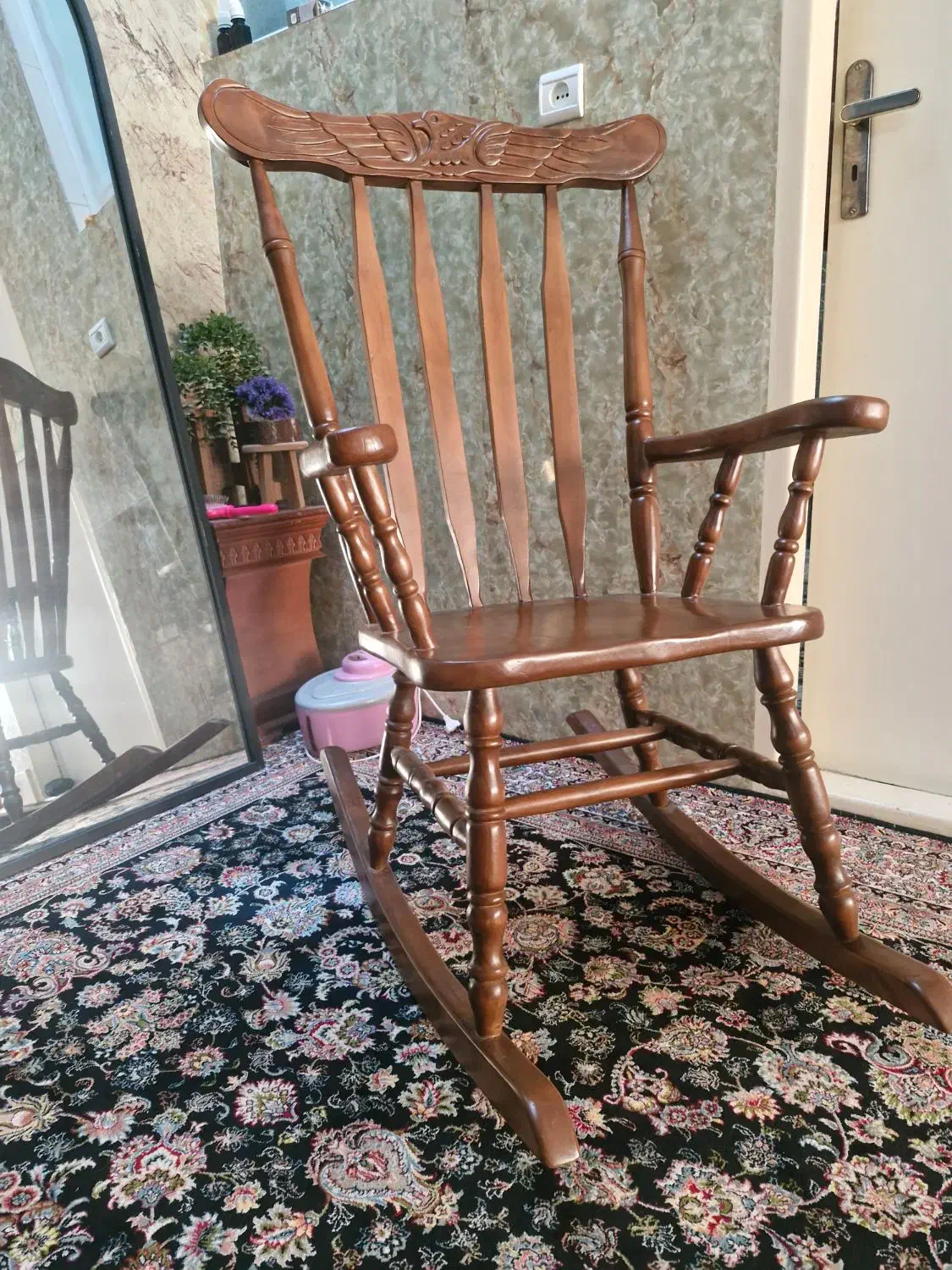 صندلی راک  چوبی نو|صندلی و نیمکت|زنجان, |دیوار