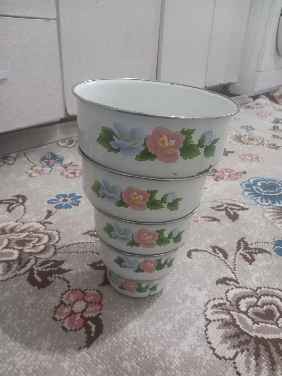 پاچ لیوان استیل وسایل اشپزخانه|ظروف سرو و پذیرایی|کرمانشاه, |دیوار