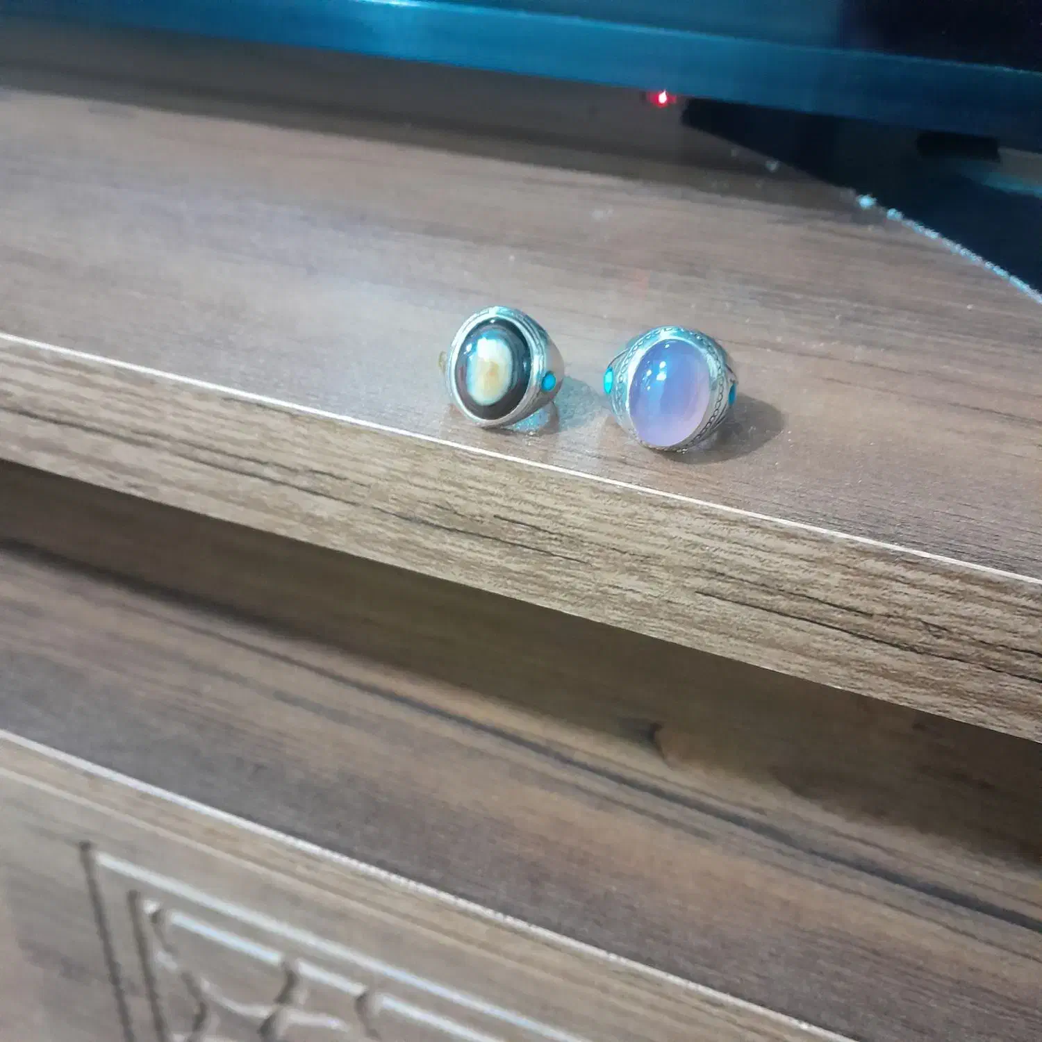 ۲عددانگشتر نقره یمنی کبو د بابا قوری فروشی|جواهرات|مشهد, ابوذر|دیوار