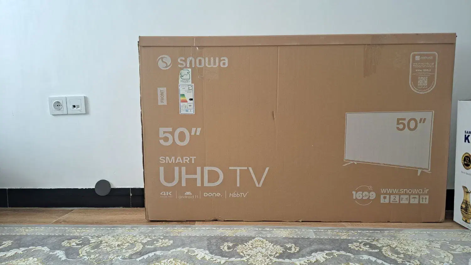 تلوزیون ۵۰ اینچ مارک اسنوا|تلویزیون و پروژکتور|قروه, |دیوار