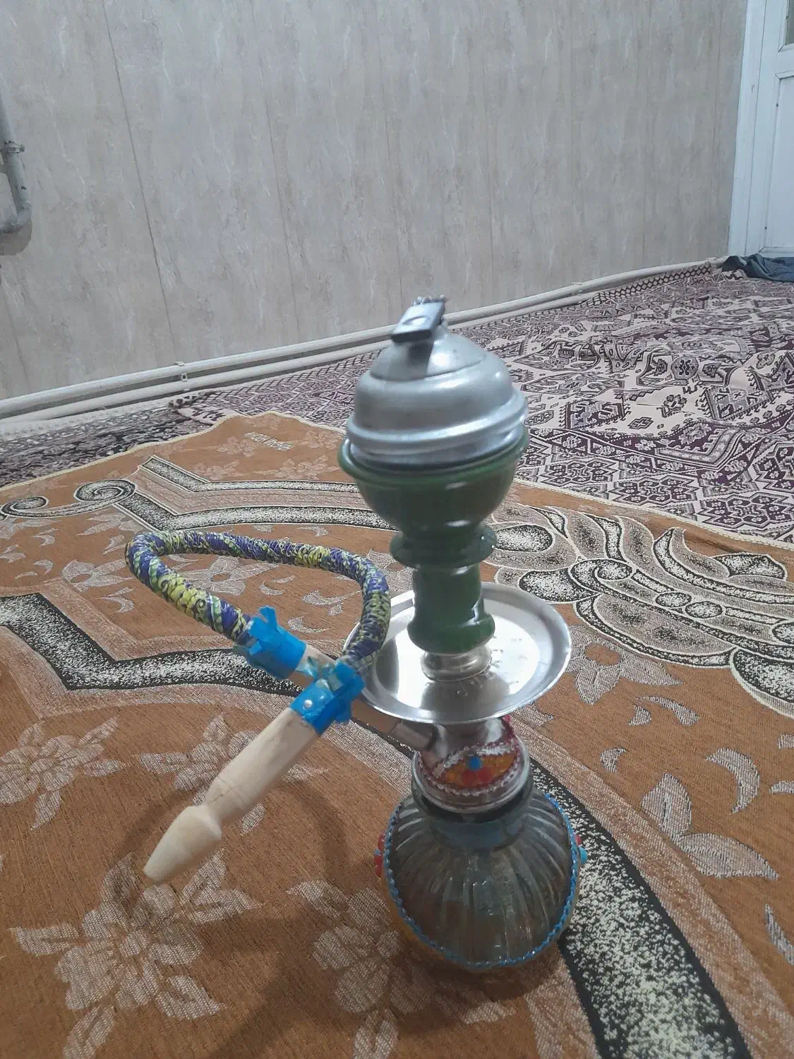 قلیان کوچک دکوری سالم|صنایع دستی و سایر لوازم تزئینی|کرمانشاه, |دیوار