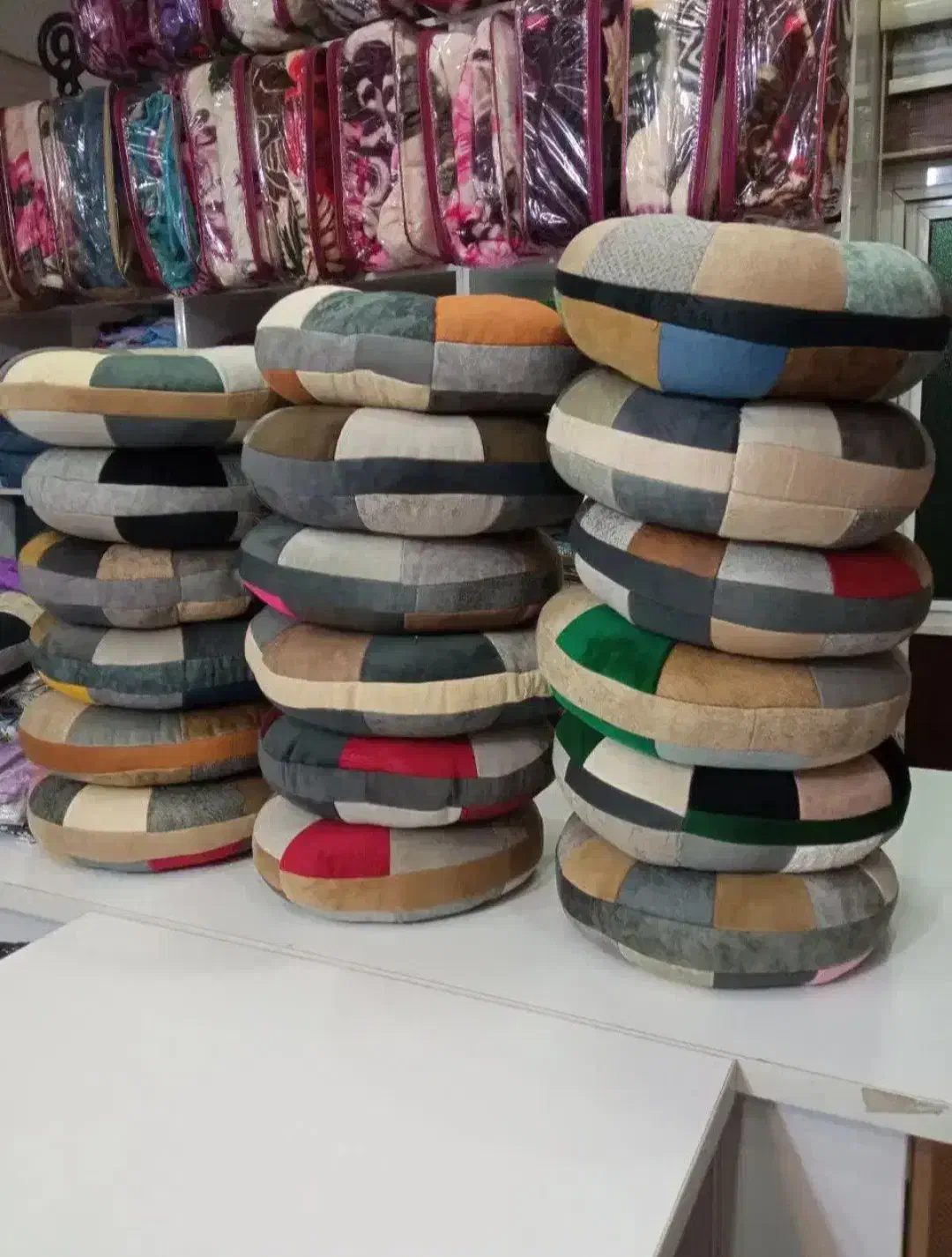 انواع بالشت پشتی نشیمن بیسکوییتی رینگی گردنی|رختخواب، بالش، پتو|اردل, |دیوار