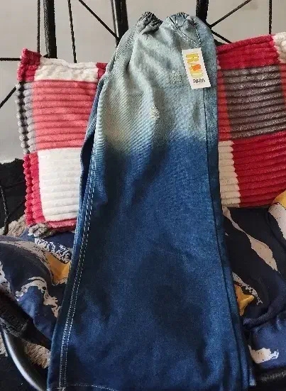 شلوار جین دورنگ شافل|لباس|دوگنبدان, |دیوار