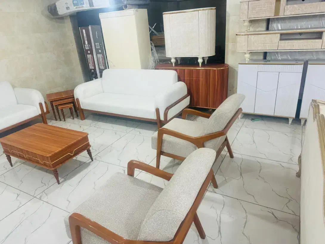 بازار مبل انصاری گالری انصاری قیمت تولید چوب راش|مبلمان خانگی و میز عسلی|یاسوج, |دیوار