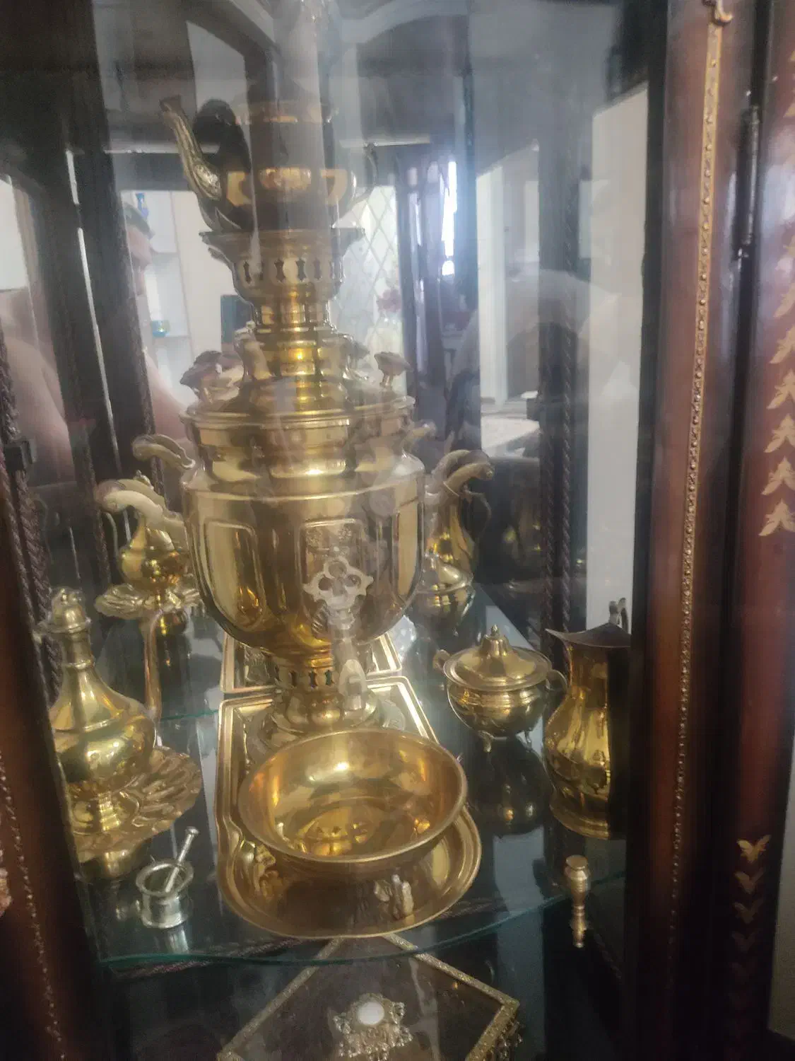 سماور ذغالی با بوفه|کلکسیون اشیاء عتیقه|چهاردانگه (تهران), |دیوار