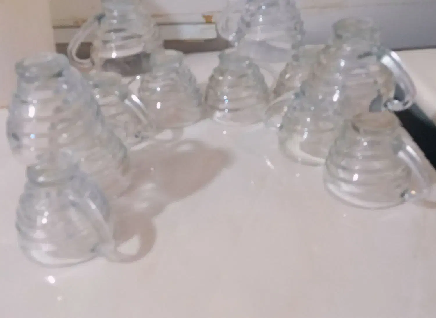 سلام، استکان چای خوری سالم ۱۲ عدد|ظروف سرو و پذیرایی|رباطکریم, شترخوار|دیوار