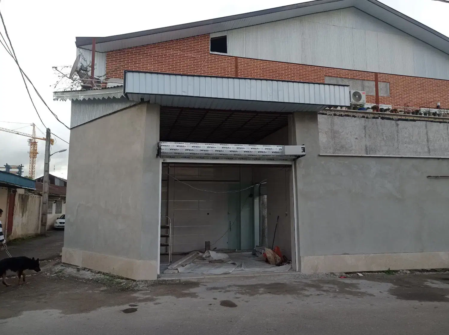 مغازه سه بر، مناسب باشگاه غذاخوری انبار کالا و|اجارهٔ مغازه و غرفه|رشت, سعدی (تختی)|دیوار