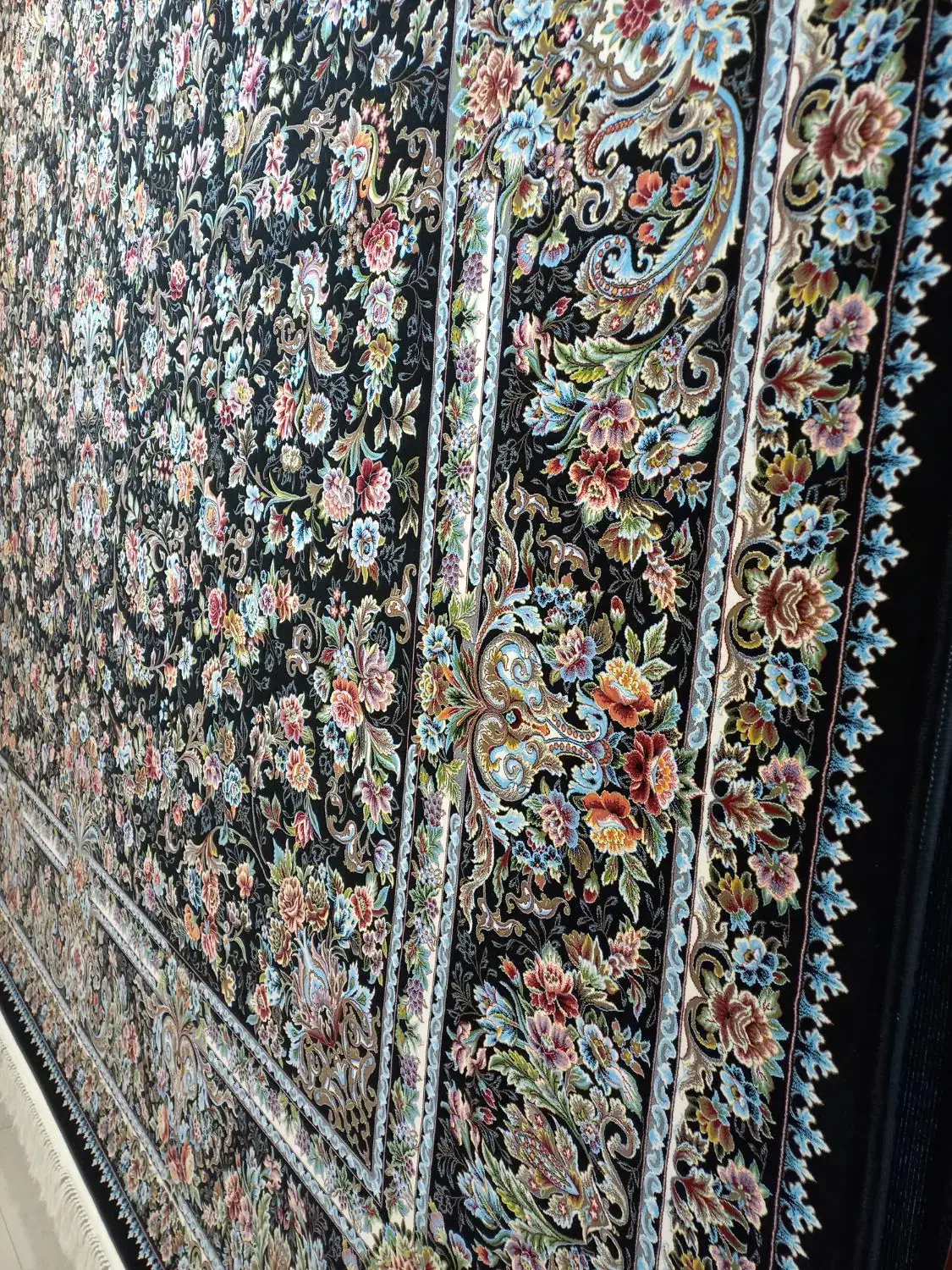 جفت قالی ۹متری|فرش|قوچان, |دیوار