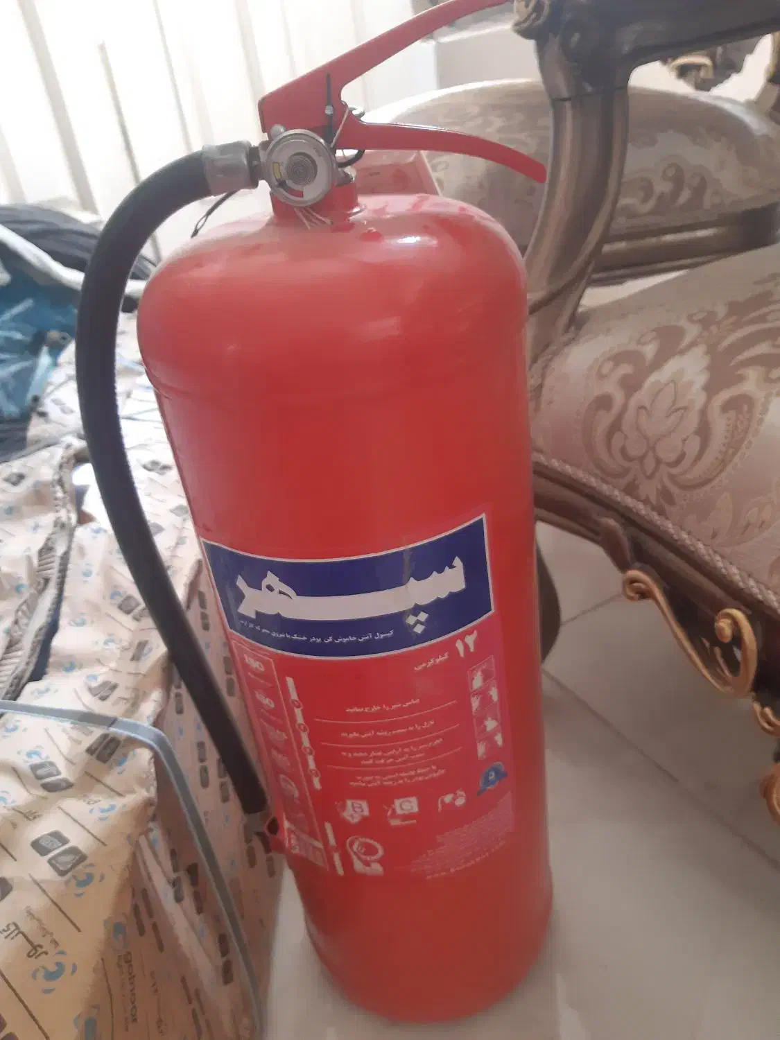 کپسول آتش نشانی|مصالح و تجهیزات ساختمان|کرج, باغستان|دیوار